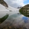 Arrive au lac de la Clare