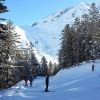 Ski sur la station de Barges-La Mongie
