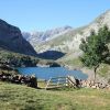 Lac des Gloriettes devant le cirque d'Estaub