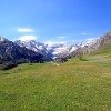 Cirque de Gavarnie depuis le plateau de Saugu