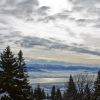 Lac Lman et Alpes