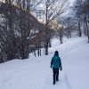 Randonne dans la neige du cirque de Gavarnie