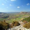Vue sur la valle depuis le sommet de la fort de Rivire sur Tarn