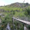 La passerelle d'Holzart dans le Pays Basque
