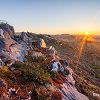 Le soleil se lve sur les Monts d'Arre