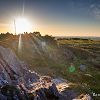 Lev de soleil au Roc Trevezel