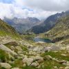 Nous arrivons au dessus du lac Nre
