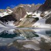 Reflets sur le lac des Braudes