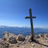Croix au sommet de Chamechaude