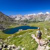 Descente vers le lac du Serpent