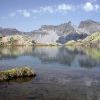 Reflets dans un des lacs de Morgon