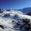 Vue sur les sommets depuis Hautacam, Pyrnes