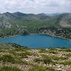 Le lac d'Allos en t