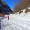 La descente au soleil