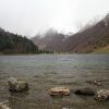 Lac d'Estaing en janvier 2014