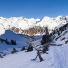 On remonte la piste en s'loignant de Tournaboup