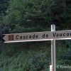 Dpart de la balade  la cascade de Vaucoux