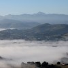 Vue d'Irissarry au petit matin