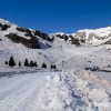 Beaucoup de neige ds le parking