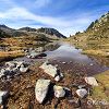 Les reflets du lac d'Agalops