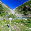 Le lac de la Douche dans les Hautes-Alpes