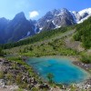 Au dessus du lac de la Douche