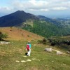 En descendant du Mondarrain