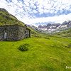 Cabane d'Estaubé devant le cirque
