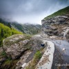 La route est en mauvais tat