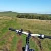 VTT face au Puy de Gudette