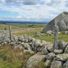 Superbes rochers sur l'Aubrac, le long de la draille