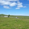 Puy de Gudette et buron sur l'Aubrac 