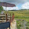 Paysage depuis la Maison de l'Aubrac