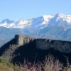 en montant au sommet