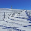 Passage bien enneig sur le GR65
