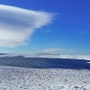 Nuage sur le lac des Moines