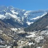 Avalanche dans le Cirque de Gavarnie enneig