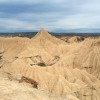 Rayon de soleil sur le dsert des Bardenas