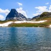 Lac Castrau et pic du Midi d'Ossau