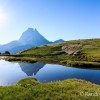 Reflet du pic du Midi d'Ossau