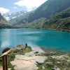 Eaux turquoises du lac des Gloriettes