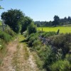 Chemin juste aprs le premier croisement