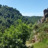 Sentier dans les gorges du Bs