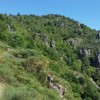 Le sentier surplombant les gorges