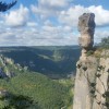 Vase de Svres sur le Causse Mjean