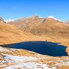Point de vue au dessus du lac Verney