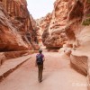 Randonne dans le canyon de Ptra en Jordanie