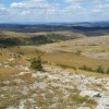 Descente sur le Causse Mjean