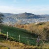 Le chateau des Seigneurs d'Olt au-dessus d'Espalion