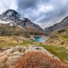Temps menaant sur le lac des Gloriettes